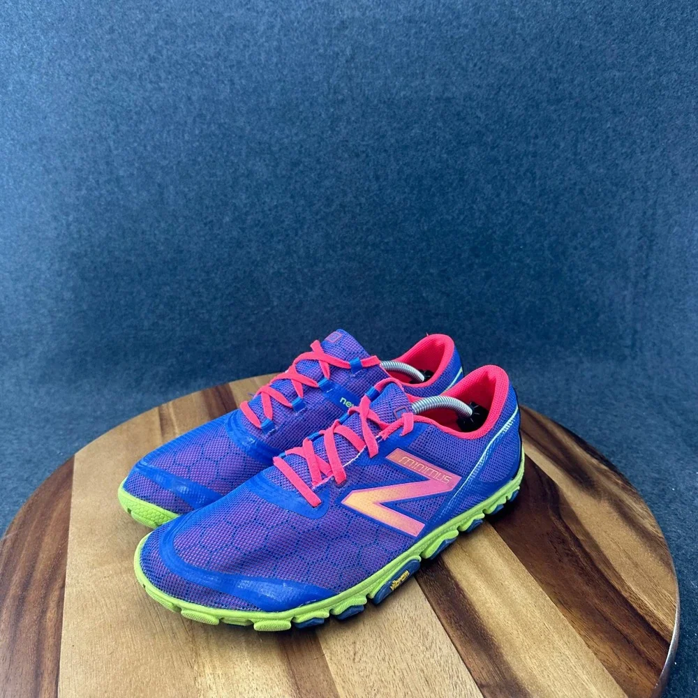 New Balance Minimus Shoes Women 9.5 Multicolor Vibram Running Minimalist WR10BP2 - Picture 6 of 12